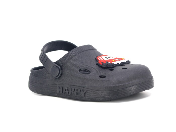 Gezer Filet 16500.00 Figürlü Erkek Kaymaz Sandalet Siyah - Gezer