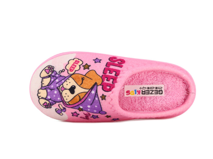 Gezer Filet 16671.00 Gondol Baskılı Kız Ev Terliği Pembe - 2