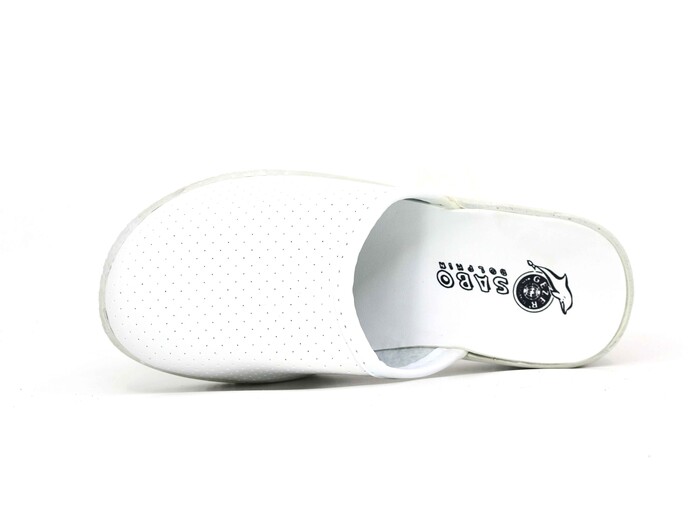 Gezer Filet 2441 Sabo / Tıbbi Terlik Beyaz