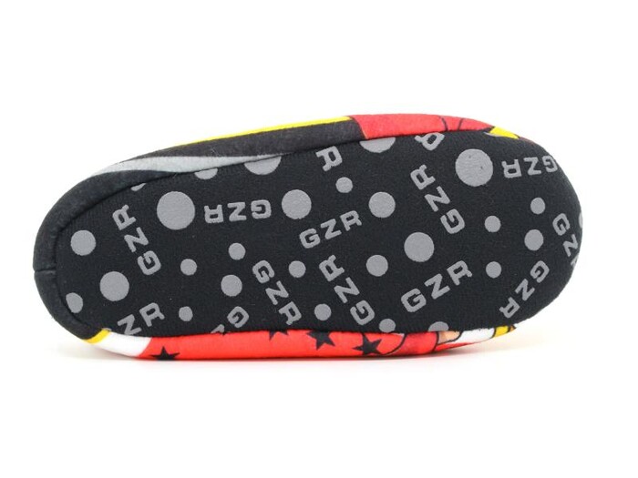 Gezer Filet 03111.00 Erklek Baskılı Sessiz Taban Ev Ayakkabısı Siyah - 3