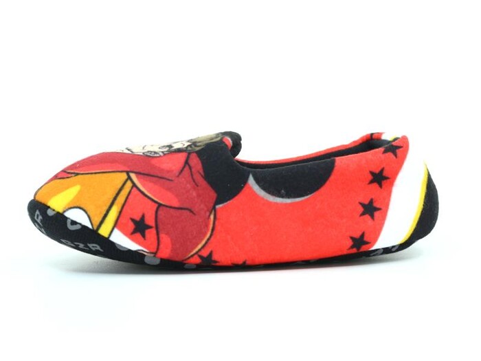 Gezer Filet 03111.00 Erklek Baskılı Sessiz Taban Ev Ayakkabısı Siyah - Gezer (1)