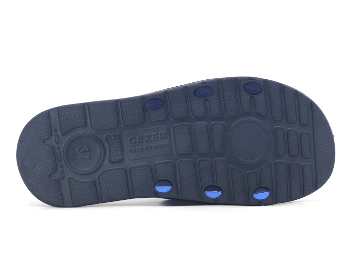 Gezer Garson 15369.00 Koleksiyon Lux Eva Terlik Lacivert - Mavi - Beyaz - 3