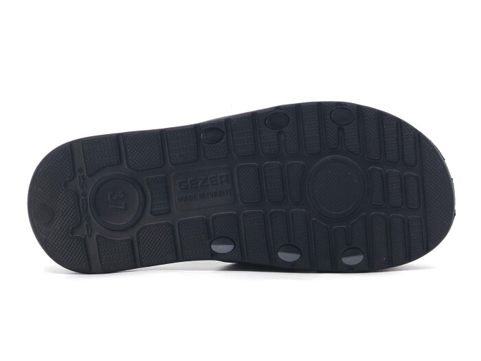 Gezer Garson 15369.00 Koleksiyon Lux Eva Terlik Siyah - Gri - Beyaz - 3