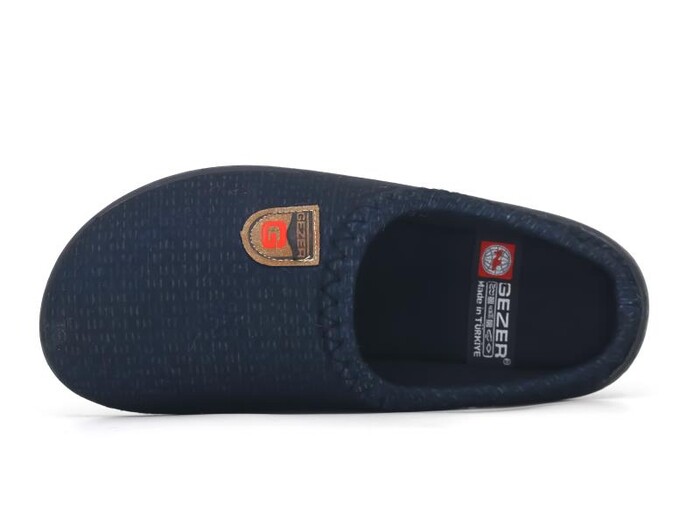 Gezer Garson 16155.00 PVC Winter Kışlık Ev Terliği Siyah - Gezer (1)