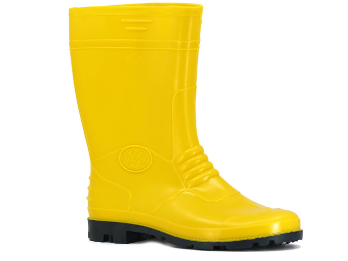 Gezer Merdane 00218.11 PVC Kısa Çizme Sarı - Gezer