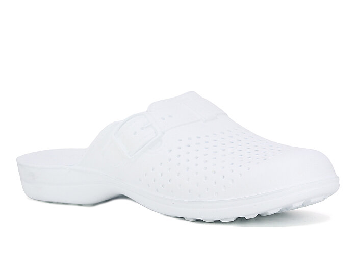 Gezer Merdane 08678.01 Sabo Kapalı Eva Terlik Beyaz - Gezer