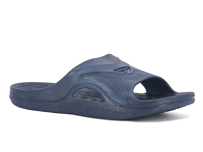 Gezer Merdane 09595.00 Air Blow Logolu Kaydırmaz Terlik Lacivert - 1