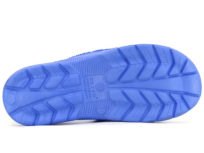Gezer Merdane 10221.00 Islak Zemin Açık Eva Terlik Mavi - 3