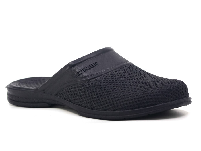 Gezer Merdane 10261.00 Air Blow Kaydırmaz Terlik Siyah 