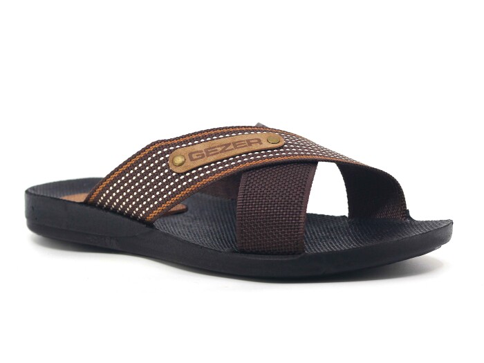 Gezer Merdane 10489.00 Halatlı Günlük Terlik Kahve - Gezer