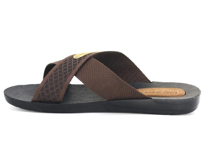 Gezer Merdane 10489.11 Halatlı Günlük Terlik Kahve - Gezer (1)