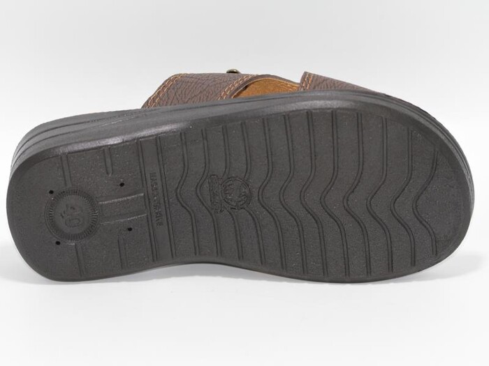 Gezer Merdane 11525.00 Koleksiyon Noktalı Günlük Terlik Kahve - 3