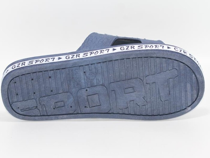Gezer Merdane 12467.00 Airblow Sport Kaydırmaz Terlik Lacivert - Beyaz - 4