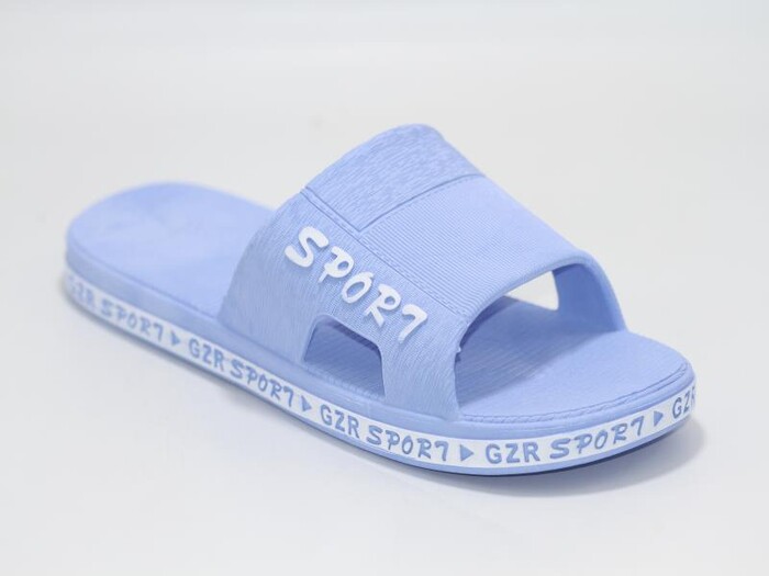 Gezer Merdane 12467.00 Airblow Sport Kaydırmaz Terlik Mavi - Beyaz 