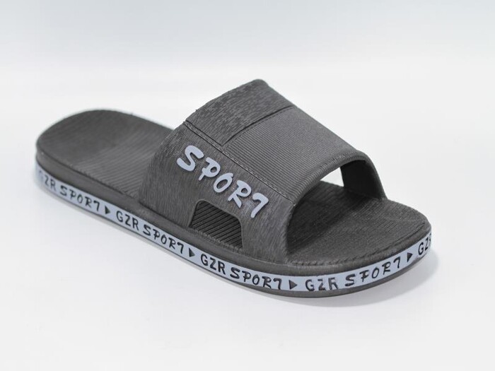 Gezer Merdane 12467.00 Airblow Sport Kaydırmaz Terlik Siyah - Gri - Gezer