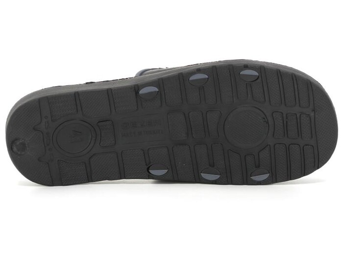 Gezer Merdane 12475.00 Koleksiyon Lux Eva Terlik Siyah - Gri - 3