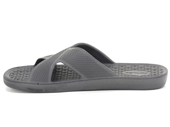 Gezer Merdane 12639.00 Çapraz Eva Terlik Gri - Gezer (1)