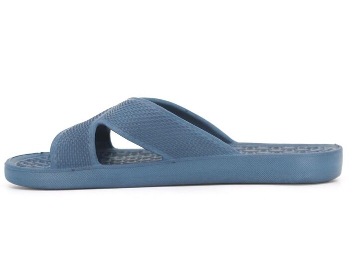 Gezer Merdane 12639.00 Çapraz Eva Terlik Lacivert - Gezer (1)