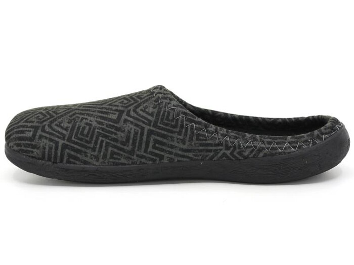 Gezer Merdane 13497.00 PVC Winter Kışlık Ev Terliği Gri - 2