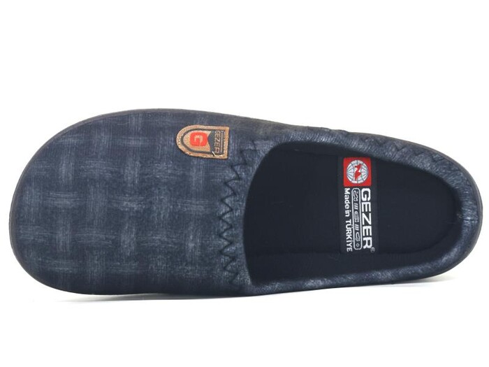 Gezer Merdane 13503.00 PVC Winter Kışlık Ev Terliği Siyah - 2