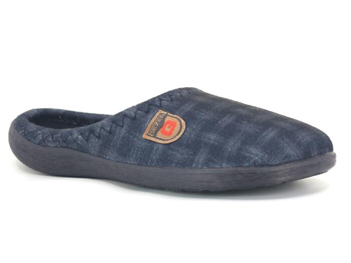 Gezer Merdane 13503.00 PVC Winter Kışlık Ev Terliği Siyah - Gezer