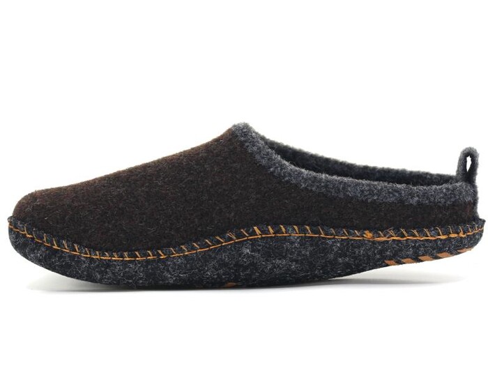 Gezer Merdane 13653.00 Keçeli Gondol Kutulu Ev Terliği Kahve - Gezer (1)