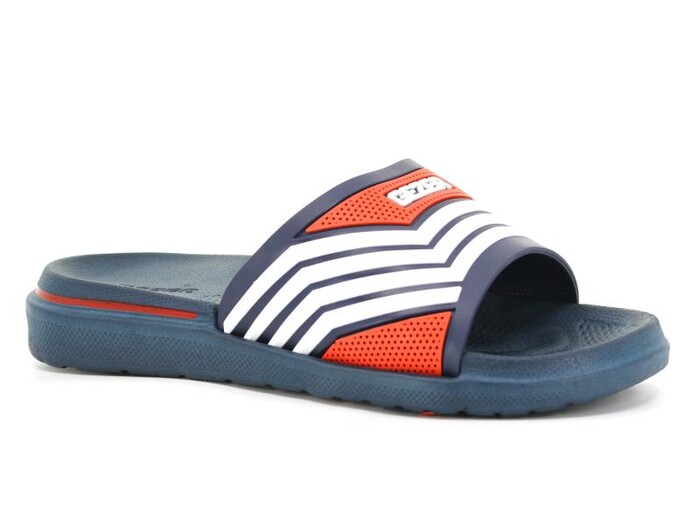 Gezer Merdane 14196.00 Koleksiyon Lux Eva Terlik Lacivert - Kırmızı - Beyaz - Gezer