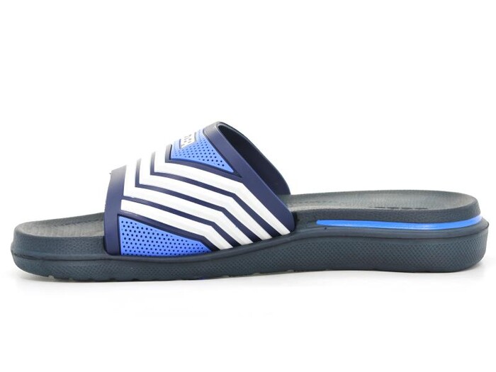 Gezer Merdane 14196.00 Koleksiyon Lux Eva Terlik Lacivert - Mavi - Beyaz - Gezer (1)