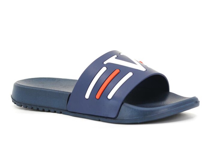 Gezer Merdane 14198.00 Koleksiyon Lux Eva Terlik Lacivert - Kırmızı - Beyaz 