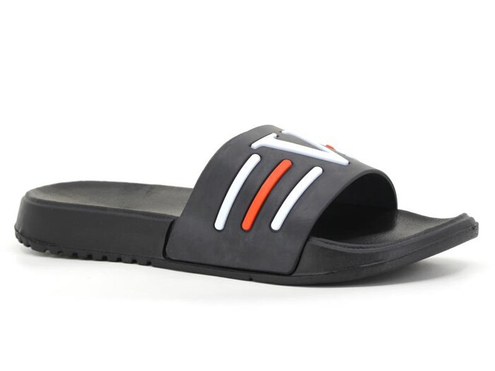 Gezer Merdane 14198.00 Koleksiyon Lux Eva Terlik Siyah - Kırmızı - Beyaz - 1