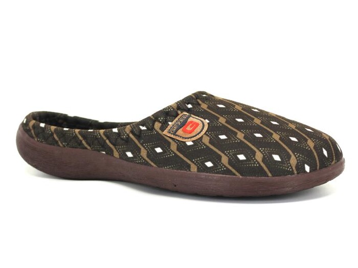 Gezer Merdane 14348.00 Winter PVC Gondol Kışlık Ev Terliği Kahve - Gezer