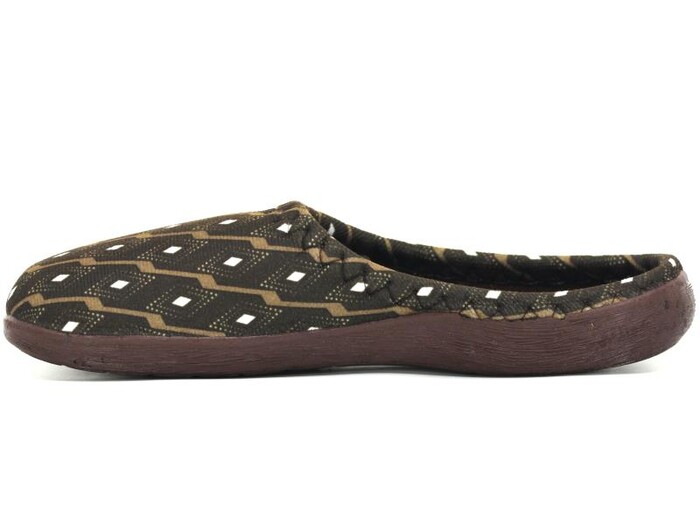 Gezer Merdane 14348.00 Winter PVC Gondol Kışlık Ev Terliği Kahve - Gezer (1)