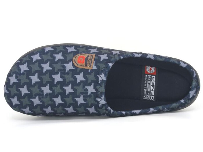 Gezer Merdane 14354.00 Poli Winter Gondol Ev Terliği Siyah - Gezer (1)