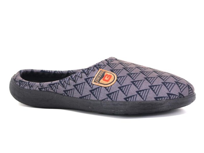 Gezer Merdane 14419.00 PVC Winter Kışlık Ev Terliği Siyah - 1