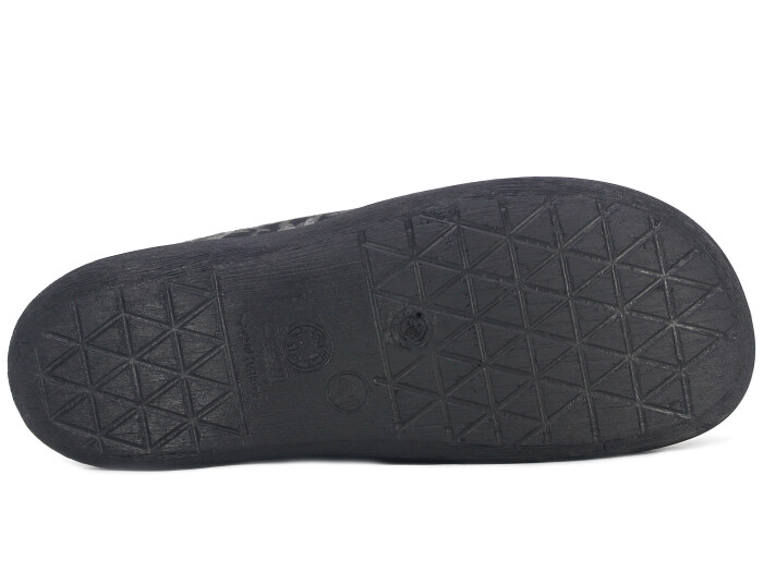 Gezer Merdane 15675.00 PVC Gondol Winter Kışlık Ev Terliği Gri - 3