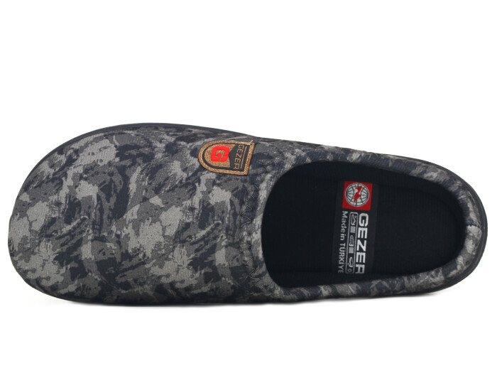 Gezer Merdane 15675.00 PVC Gondol Winter Kışlık Ev Terliği Gri - Gezer (1)