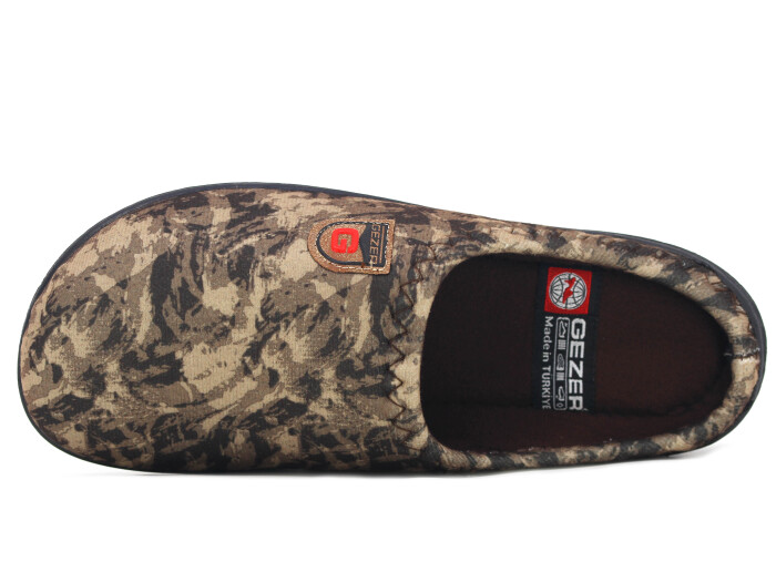 Gezer Merdane 15675.00 PVC Gondol Winter Kışlık Ev Terliği Kahve - Gezer (1)