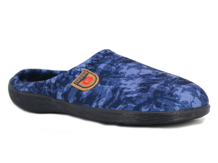 Gezer Merdane 15675.00 PVC Gondol Winter Kışlık Ev Terliği Lacivert - Gezer