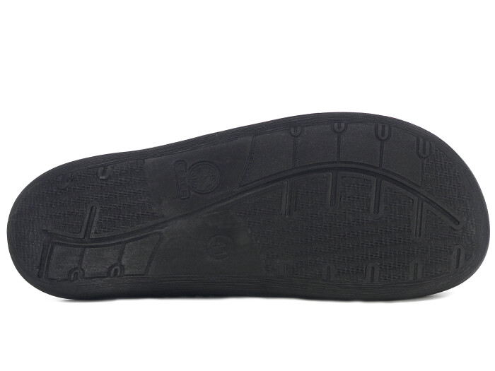 Gezer Merdane 15675.00 PVC Gondol Winter Kışlık Ev Terliği Siyah - 3
