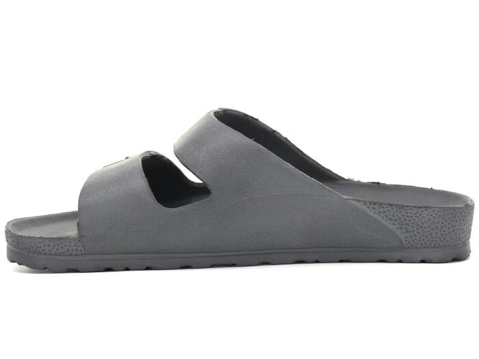 Gezer Merdane 14497.00 Çift Toka Eva Terlik Gri - Gezer (1)