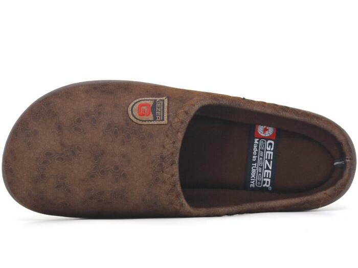 Gezer Merdane 14581.00 Poli Winter Gondol Ev Terliği Kahve - 2