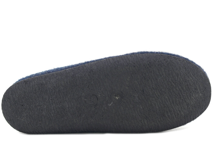 Gezer Merdane 14628.00 Gondol Keçeli İçi Çıkan PVC Ev Terliği Lacivert - 3