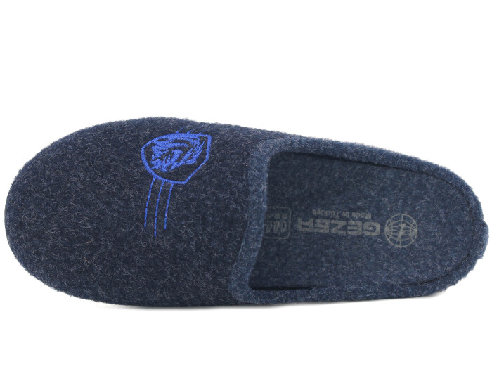 Gezer Merdane 14628.00 Gondol Keçeli İçi Çıkan PVC Ev Terliği Lacivert - 2