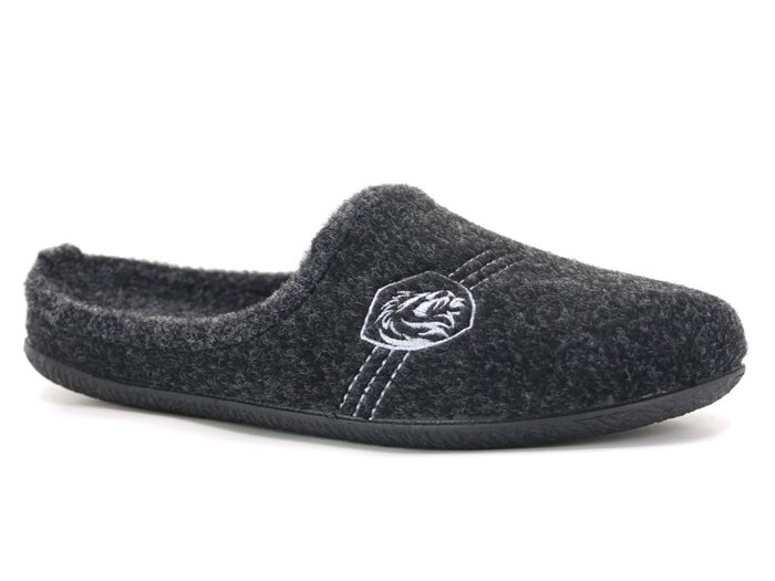 Gezer Merdane 14628.00 Gondol Keçeli İçi Çıkan PVC Ev Terliği Siyah - Gezer