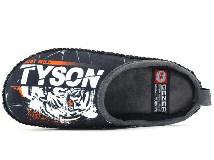 Gezer Merdane 14630.00 Keçeli Gondol Kutulu Ev Terliği Siyah - Gezer (1)