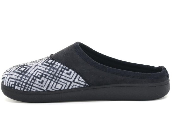 Gezer Merdane 14639.01 Gondol Ev Terliği Siyah - Gezer (1)