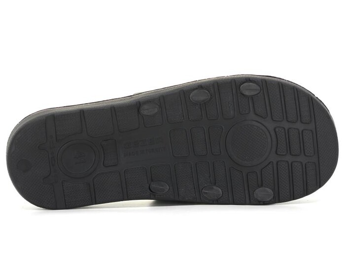 Gezer Merdane 14883.00 Koleksiyon Lux Eva Terlik Siyah - Kırmızı - Beyaz - 6