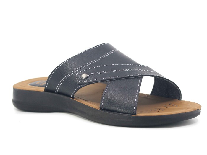 Gezer Merdane 14978.00 Cilt Günlük Terlik Siyah - Gezer