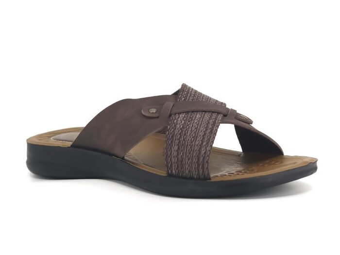 Gezer Merdane 14980.00 Çapraz Günlük Terlik Kahve - Gezer