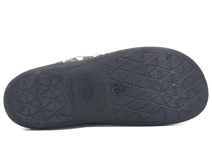 Gezer Merdane 15066.00 PVC Winter Gondol Kışlık Ev Terliği Siyah - 3